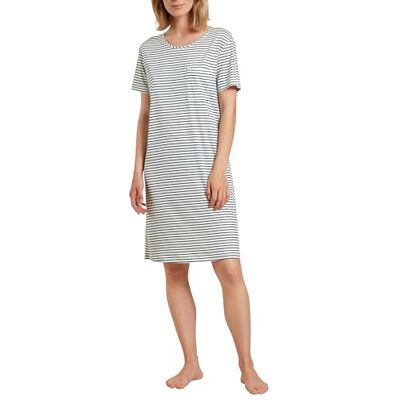 CALIDA Dames 100% Nature Sleep nachthemd, Dark Lapis Blue, Standaard, Dark Lapis Blue, XXS CALIDA Dames 100% Nature Sleep nachthemd, Dark Lapis Blue, Standaard, Dark Lapis Blue, XXS