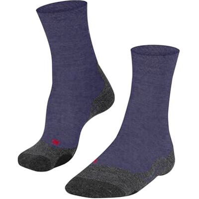 FALKE Dames Wandelsokken TK2 Explore Melange W So wol functioneel materiaal anti-blaar dik 1 paar, Paars Viola 8745, 37-38 FALKE Dames Wandelsokken TK2 Explore Melange W So wol functioneel materiaal anti-blaar dik 1 paar, Paars Viola 8745, 37-38