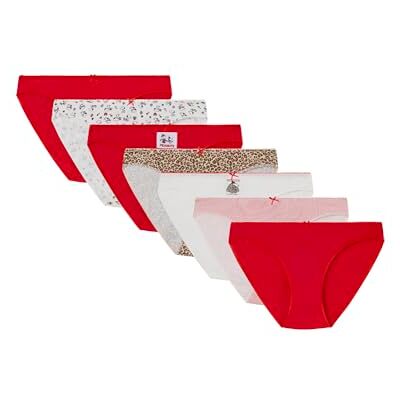 women'secret Hipster Snoopy Red Collection brief, meerkleurig, XS voor dames, verpakking van 7 stuks women'secret Hipster Snoopy Red Collection brief, meerkleurig, XS voor dames, verpakking van 7 stuks