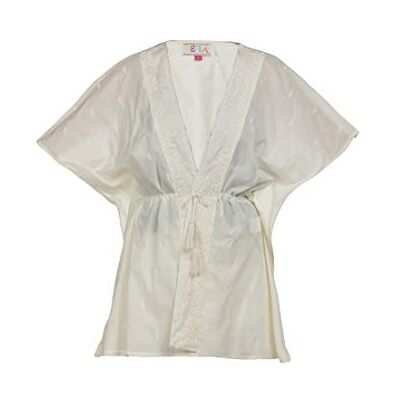 UCY dames kimono, wolwit, L UCY dames kimono, wolwit, L