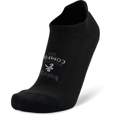 Balega Hidden Comfort hardloopsokken voor dames en heren, zwart (zwart), 46-48 Balega Hidden Comfort hardloopsokken voor dames en heren, zwart (zwart), 46-48