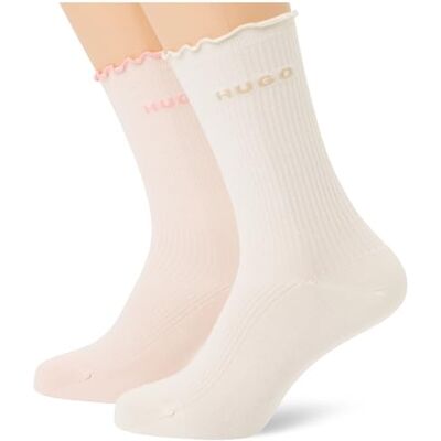 HUGO Regular Socks voor dames, licht/pastelroze, 39-42 EU HUGO Regular Socks voor dames, licht/pastelroze, 39-42 EU