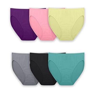 Fruit of the Loom Fit for Me Flexible Fit Brief Multi Pack Underwear Vrouwen Kortsluiting. Fruit of the Loom Fit for Me Flexible Fit Brief Multi Pack Underwear Vrouwen Kortsluiting.