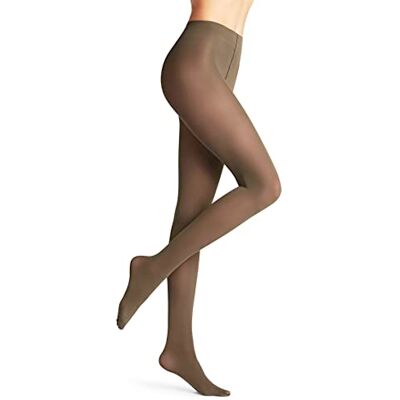 FALKE Dames Pure Matt Panty 50 DEN Semi-Opaque Zwart Grijs Meer Kleuren Warm Effen Met Comfort Tailleband, Ideaal Voor Herfst En Winter 1 Paar, Groen (Militair 7826), S FALKE Dames Pure Matt Panty 50 DEN Semi-Opaque Zwart Grijs Meer Kleuren Warm Effen Met Comfort Tailleband, Ideaal Voor Herfst En Winter 1 Paar, Groen (Militair 7826), S
