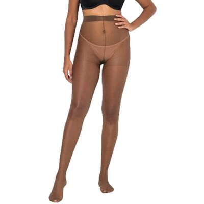 Ulla Popken dames panty, mokka, 52-54 Ulla Popken dames panty, mokka, 52-54