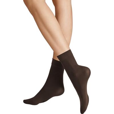 Hudson Simply 40 Enkelsokken voor dames, 2-pack, zacht, 40 DEN, donkerbruin, 35-38, Donkerbruin 0771, 35-38 EU Hudson Simply 40 Enkelsokken voor dames, 2-pack, zacht, 40 DEN, donkerbruin, 35-38, Donkerbruin 0771, 35-38 EU
