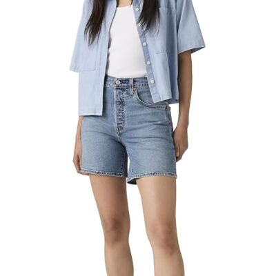 Levi's dames Shorts 501 Mid Thigh Short Lw Levi's dames Shorts 501 Mid Thigh Short Lw