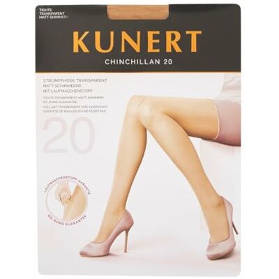 KUNERT Damespanty Chinchillan Stop 20 Hardmazen stop 20 DEN, Cashmere 0540, 40-42 KUNERT Damespanty Chinchillan Stop 20 Hardmazen stop 20 DEN, Cashmere 0540, 40-42