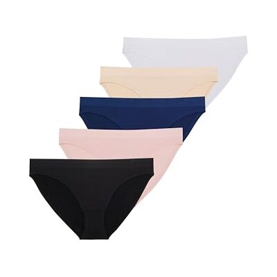 DORINA ROSANNE-5PP Damesslips, 5 stuks, zachte microbreiwerk, klassieke stijl, comfortabele pasvorm, zwart, roze, blauw, huidskleur, wit, praktische benodigdheden voor reizen, DORINA ROSANNE-5PP Damesslips, 5 stuks, zachte microbreiwerk, klassieke stijl, comfortabele pasvorm, zwart, roze, blauw, huidskleur, wit, praktische benodigdheden voor reizen,