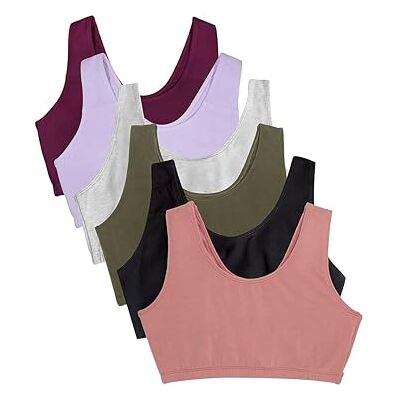 Fruit of the Loom Dames opgebouwde tank stijl sport beha voordeelpakket, Opaque, zwart/Heather grijs/olijf/paars/lila/schemering, 36 (Pack van 6), Zwart/Heather Grijs/Olijf/Paars/Lila/Schemer, 80 Fruit of the Loom Dames opgebouwde tank stijl sport beha voordeelpakket, Opaque, zwart/Heather grijs/olijf/paars/lila/schemering, 36 (Pack van 6), Zwart/Heather Grijs/Olijf/Paars/Lila/Schemer, 80