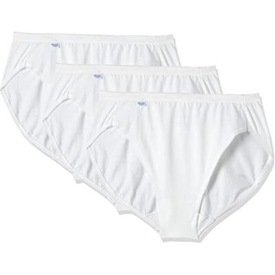 Sloggi Basic+ Tai 3P damesslip, 3 stuks, Wit, 40 Sloggi Basic+ Tai 3P damesslip, 3 stuks, Wit, 40