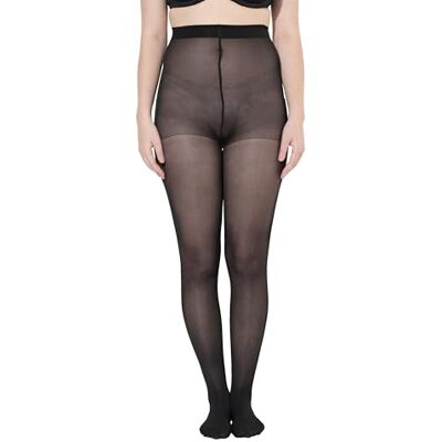 Ulla Popken Dames grote maten plus size compressiepanty, massageniveau 11-13 mmHg, zwart, 62-64 Ulla Popken Dames grote maten plus size compressiepanty, massageniveau 11-13 mmHg, zwart, 62-64