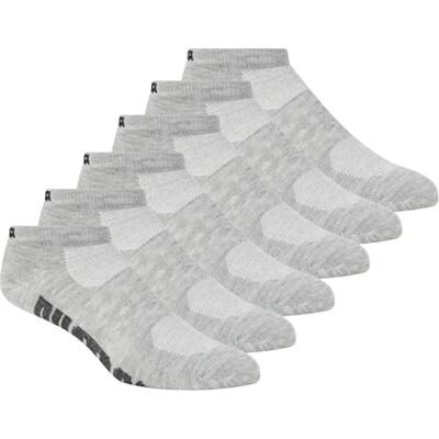 PUMA Dames 6 Pack Runner Sokken, Grijs, 9-11 PUMA Dames 6 Pack Runner Sokken, Grijs, 9-11