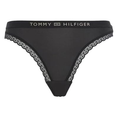 Tommy Hilfiger Bikini-slipje voor dames, Zwart (zwart), S Tommy Hilfiger Bikini-slipje voor dames, Zwart (zwart), S