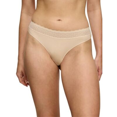 Triumph Dames Feel of Modal String Underwear, Creamy Dream, XS Triumph Dames Feel of Modal String Underwear, Creamy Dream, XS