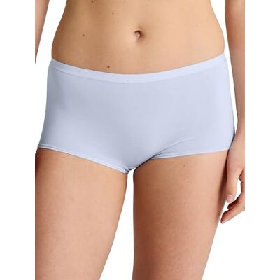 CALIDA Natural Comfort Panty voor dames, regular cut, van hoogwaardig katoen, Harmony Blauw, 48-50 CALIDA Natural Comfort Panty voor dames, regular cut, van hoogwaardig katoen, Harmony Blauw, 48-50