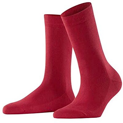 FALKE Dames Sokken Family W So katoen eenkleurig 1 paar, Rood Scarlet 8228, 35-38 FALKE Dames Sokken Family W So katoen eenkleurig 1 paar, Rood Scarlet 8228, 35-38