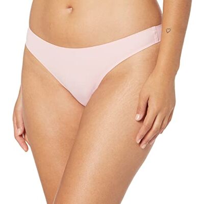 Amazon Essentials dames 4-Pack naadloos gebonden stretch string panty,Koel,L-XL Amazon Essentials dames 4-Pack naadloos gebonden stretch string panty,Koel,L-XL