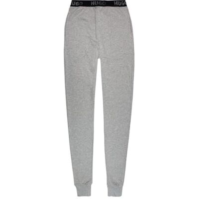 HUGO Sportieve loungewear met logo_broek voor dames, Medium Grijs, XL HUGO Sportieve loungewear met logo_broek voor dames, Medium Grijs, XL