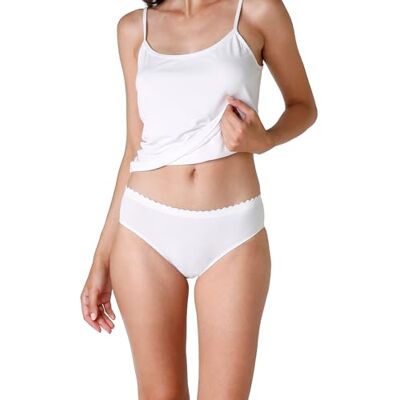 Lovable Invisible Softness Tri-Pack Slip (verpakking van 3 stuks) dames, Wit, XS-S Lovable Invisible Softness Tri-Pack Slip (verpakking van 3 stuks) dames, Wit, XS-S