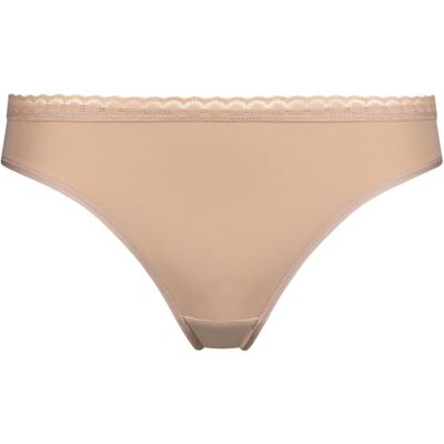 Nur Die Daily Micro Slip Tanga van microvezel naadloos ondergoed met kant, onzichtbaar onder kleding zachte slip dames Nur Die Daily Micro Slip Tanga van microvezel naadloos ondergoed met kant, onzichtbaar onder kleding zachte slip dames