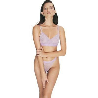 Bonamaison Dames TRBRLT100039 G-String Panties, paars, XL Bonamaison Dames TRBRLT100039 G-String Panties, paars, XL