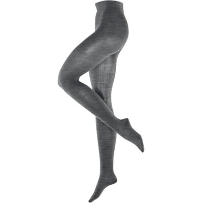 Burlington Dames Panty Rib Couture W Ti wol eenkleurig 1 stuk, Grijs Dark Grey 3070, 36-38 Burlington Dames Panty Rib Couture W Ti wol eenkleurig 1 stuk, Grijs Dark Grey 3070, 36-38
