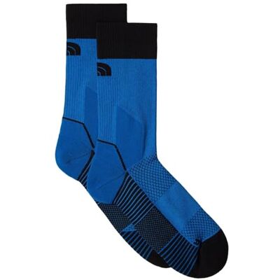 The North Face Uniseks Trail Run Crew Sokken Hero Blue S The North Face Uniseks Trail Run Crew Sokken Hero Blue S