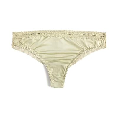 Koton Braziliaanse slipjes met kant en kant voor dames, Grijs(033), S Koton Braziliaanse slipjes met kant en kant voor dames, Grijs(033), S