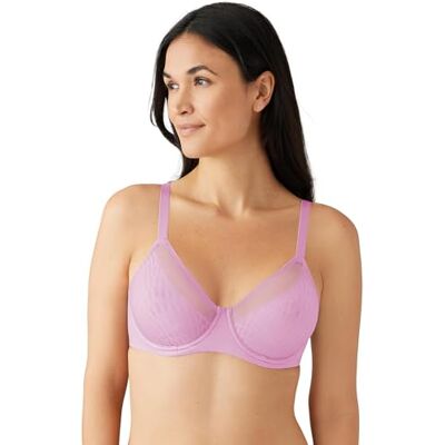 Wacoal Elevated Allure Underwire beha voor dames, volledige afdekking, ondoorzichtig, Phalaenopsis., 90F Wacoal Elevated Allure Underwire beha voor dames, volledige afdekking, ondoorzichtig, Phalaenopsis., 90F
