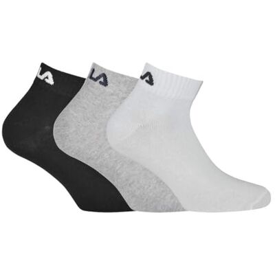 FILA F9300 Unisex Plain Sokken 3 paar Unisex Volwassene, Klassiek, FR: XL (Fabrikantsmaat: 35/38) FILA F9300 Unisex Plain Sokken 3 paar Unisex Volwassene, Klassiek, FR: XL (Fabrikantsmaat: 35/38)