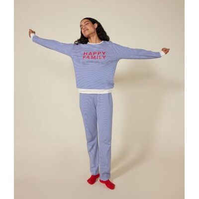 Petit Bateau Damespyjama Calvin/Marshmallow XXS, Calvin/Marshmallow, XXS Petit Bateau Damespyjama Calvin/Marshmallow XXS, Calvin/Marshmallow, XXS