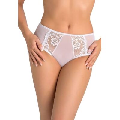 Teyli Ondergoed voor dames, met mesh-shorts slips damesondergoed damesondergoed panty's dames slips versierd met kant, wit, L Teyli Ondergoed voor dames, met mesh-shorts slips damesondergoed damesondergoed panty's dames slips versierd met kant, wit, L