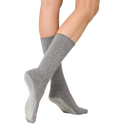 KUNERT Homesocks antislip gebreide sokken voor dames, lichtgrijs 0170, 39-42 EU KUNERT Homesocks antislip gebreide sokken voor dames, lichtgrijs 0170, 39-42 EU