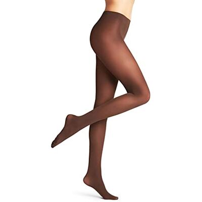 FALKE Pure Matt panty voor dames, 50 DEN, semi-ondoorzichtig, mat, scheurvast, drukvrije comfortband, fijne panty versterkte teen, fijne naad, fijn, zacht, duurzaam materiaal, 1 stuk, bruin (Brenda FALKE Pure Matt panty voor dames, 50 DEN, semi-ondoorzichtig, mat, scheurvast, drukvrije comfortband, fijne panty versterkte teen, fijne naad, fijn, zacht, duurzaam materiaal, 1 stuk, bruin (Brenda