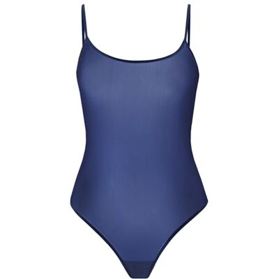 Teyli Bodysuit Vrouwen Body String Body Mesh Top Body Dames Stringbody Body Dames met dunne elastische bandjes Blauw XXL, blauw, XXL Teyli Bodysuit Vrouwen Body String Body Mesh Top Body Dames Stringbody Body Dames met dunne elastische bandjes Blauw XXL, blauw, XXL