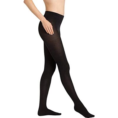 Camano Dames Online Women Comfort Soft Cotton Tights 2p, Black, 48-50, zwart, One size Camano Dames Online Women Comfort Soft Cotton Tights 2p, Black, 48-50, zwart, One size