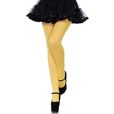 Leg Avenue 7300 Nylon opaque pantyhose, Einheitsgröße (Gelb) Leg Avenue 7300 Nylon opaque pantyhose, Einheitsgröße (Gelb)