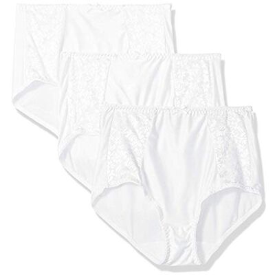 Bali Dames Double Support Brief-P3 (DFDBB3) -Y73-7 -3PK, Y73, 7 Bali Dames Double Support Brief-P3 (DFDBB3) -Y73-7 -3PK, Y73, 7