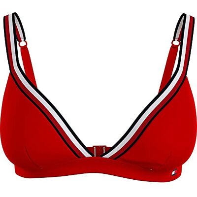 Tommy Hilfiger Driehoekige beha's voor dames, Rood (primair rood), XS Tommy Hilfiger Driehoekige beha's voor dames, Rood (primair rood), XS