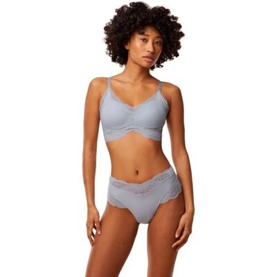 Triumph Dames Lift Smart Bandeau Maxi EX Slips, Eggshell Blue, M Triumph Dames Lift Smart Bandeau Maxi EX Slips, Eggshell Blue, M