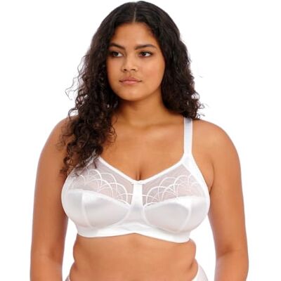 Elomi Cate Soft Cup BH voor dames, Wit, 105F Elomi Cate Soft Cup BH voor dames, Wit, 105F