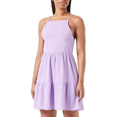 NALLY Dames Mini Slipdress 19323087-NA02, lila, S, paars, S NALLY Dames Mini Slipdress 19323087-NA02, lila, S, paars, S