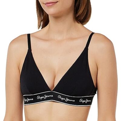Pepe Jeans Pepe BH voor dames, zwart, XL, Zwart, XL Pepe Jeans Pepe BH voor dames, zwart, XL, Zwart, XL