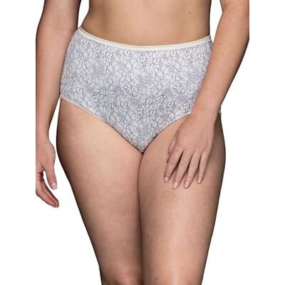 Vanity Fair Slips voor dames, Tranquil Lace Print, XXL Vanity Fair Slips voor dames, Tranquil Lace Print, XXL