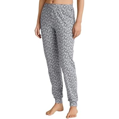 CALIDA Favourites Slaapbroek met zijzakken voor dames, van 100% katoen, Peacoat Blue., 36/38 NL CALIDA Favourites Slaapbroek met zijzakken voor dames, van 100% katoen, Peacoat Blue., 36/38 NL
