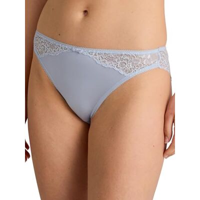 CALIDA Sensual Secrets Slip, regular cut dames, achterkant van transparant kant, New Harmony Blue, 44-46 CALIDA Sensual Secrets Slip, regular cut dames, achterkant van transparant kant, New Harmony Blue, 44-46