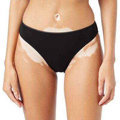 Sloggi Feel Sensational Tai Plain Slip voor dames, Zwart, 34 Sloggi Feel Sensational Tai Plain Slip voor dames, Zwart, 34