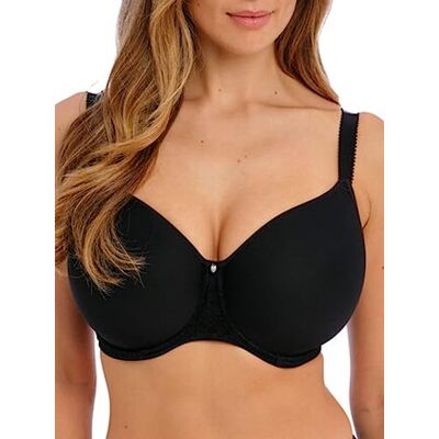 FANTASIE Vrouwen Envisage Onderdraad Spacer Molded T-Shirt BH, Zwart, 90E FANTASIE Vrouwen Envisage Onderdraad Spacer Molded T-Shirt BH, Zwart, 90E