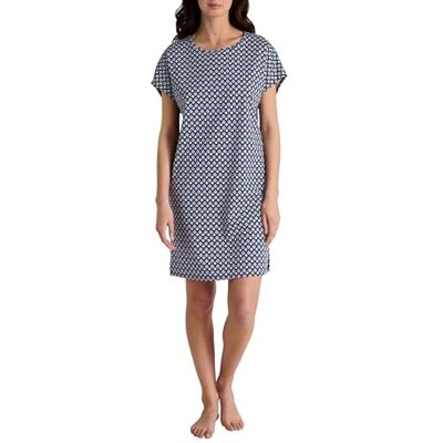 CALIDA Dames Daylight Dreams Nachthemd, Peacoat Blue, Regular, Peacoat Blue., One size CALIDA Dames Daylight Dreams Nachthemd, Peacoat Blue, Regular, Peacoat Blue., One size